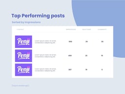 Facebook Ads Overview template