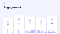 Facebook Performance Report template