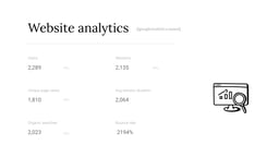 Monthly Marketing Report template